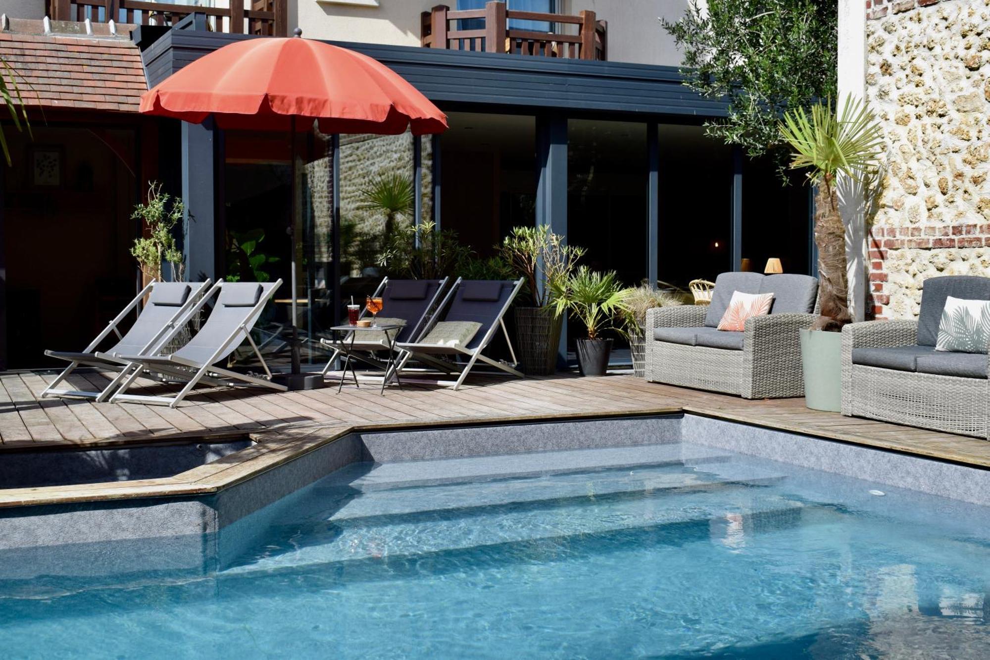 Le Trophee Boutique Hotel Spa- La Loggia Appart'Hotel Deauville Zewnętrze zdjęcie